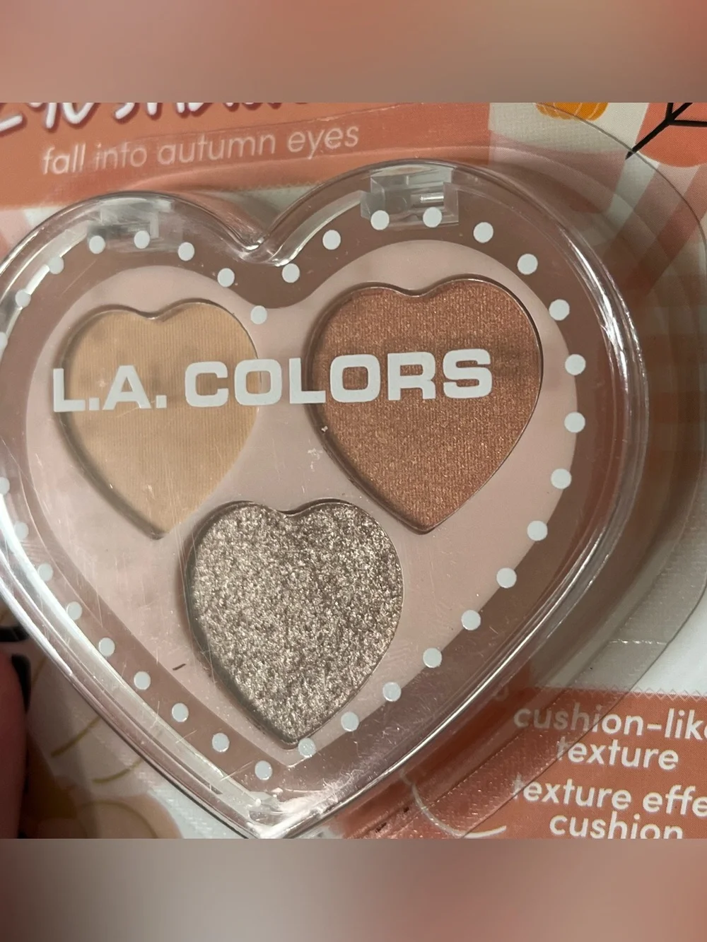 La Colors Pumpkin Spice PSL All Day Heart Eyeshadow Palette Fall Autumn Boho